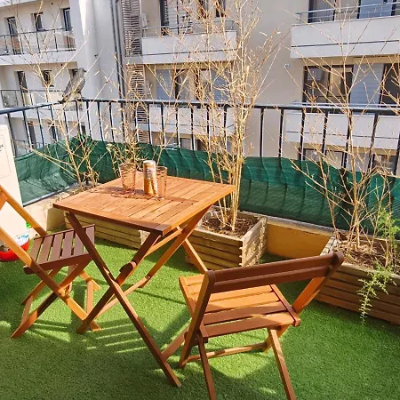 T3 Le Gambetta Climatisé - Terrasse - Centre Appartamento *